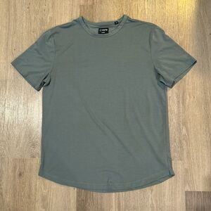 Cuts - AO Curve Hem Tee - Sage